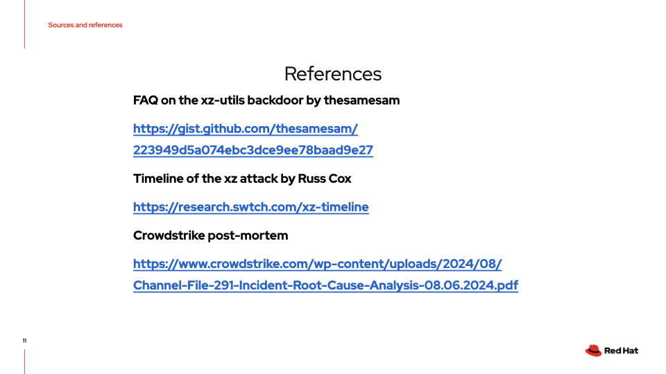 References - Slide 11