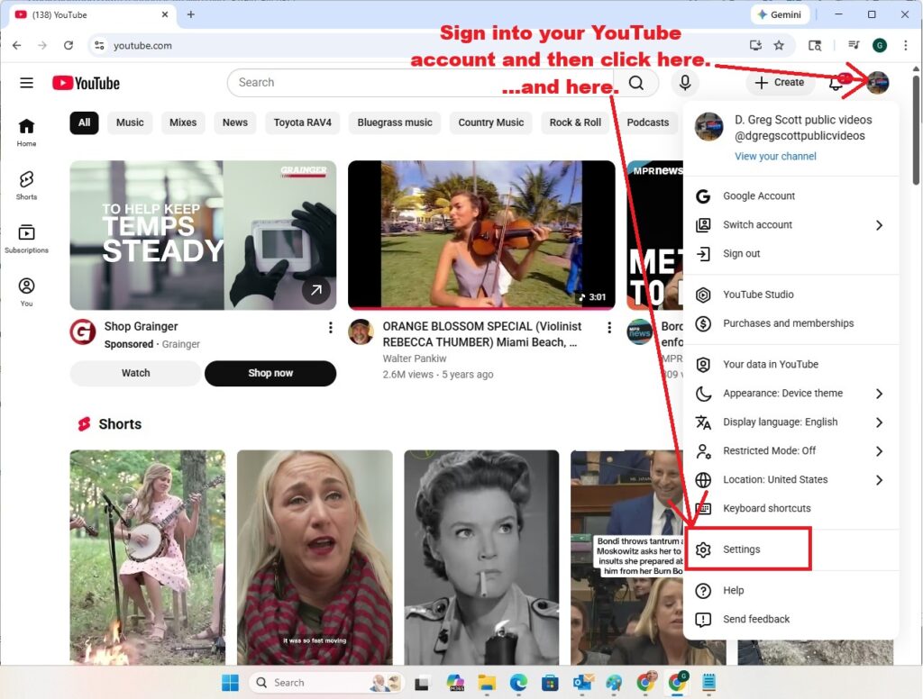 How to find your YouTube channel ID