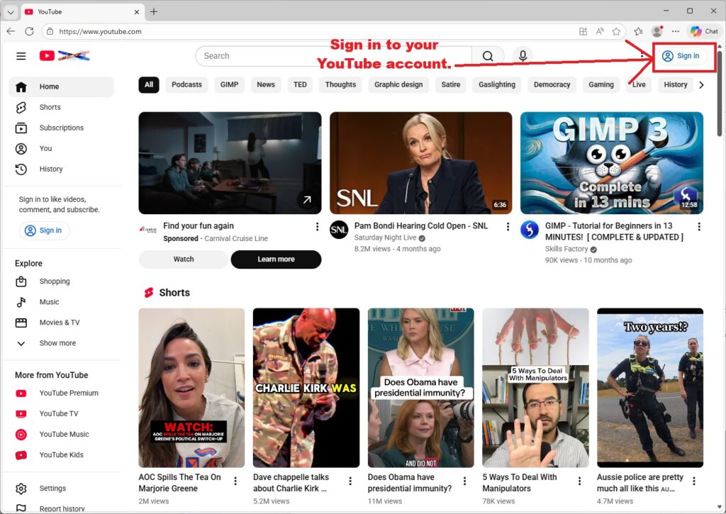 How to find your YouTube channel ID